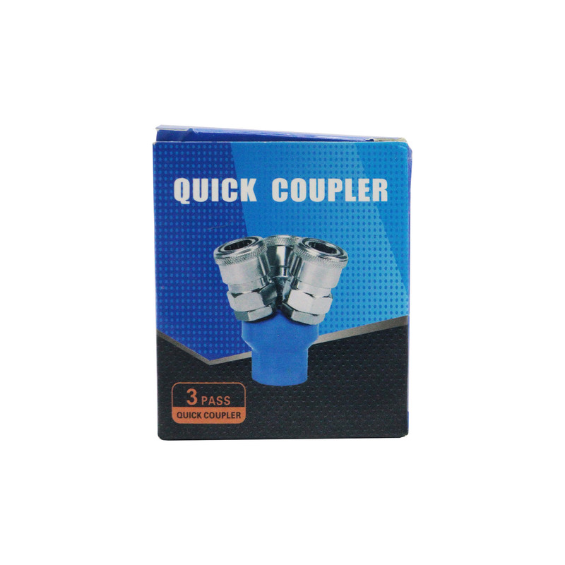 کوپلینگ کوییک کوپلر مدل سه راهی کد YP-3-PASS7CM