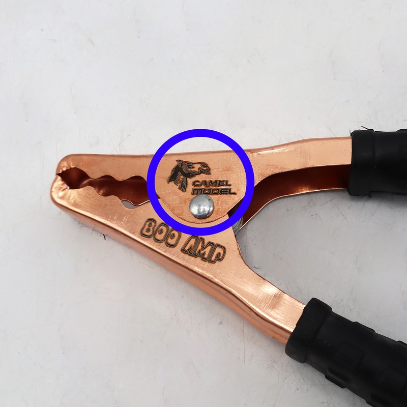 کابل اتصال باتری خودرو مدل کمل کد YPGHM-800AMP مجموعه 2 عددی