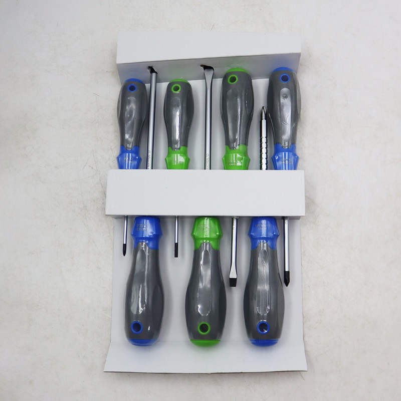 پیچ گوشتی چهارسو و دو سو کراسمن مدل YP-CR-130S2 مجموعه 7 عددی
