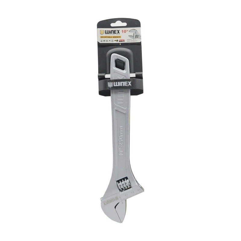 آچار فرانسه وینکس مدل YP-EH2418-250MM سایز 10 اینچ