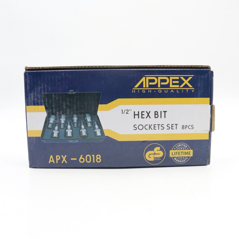 آلن بکس بیت خور اپکس مدل YP-APX-6018-1 2INCH مجموعه 8 عددی