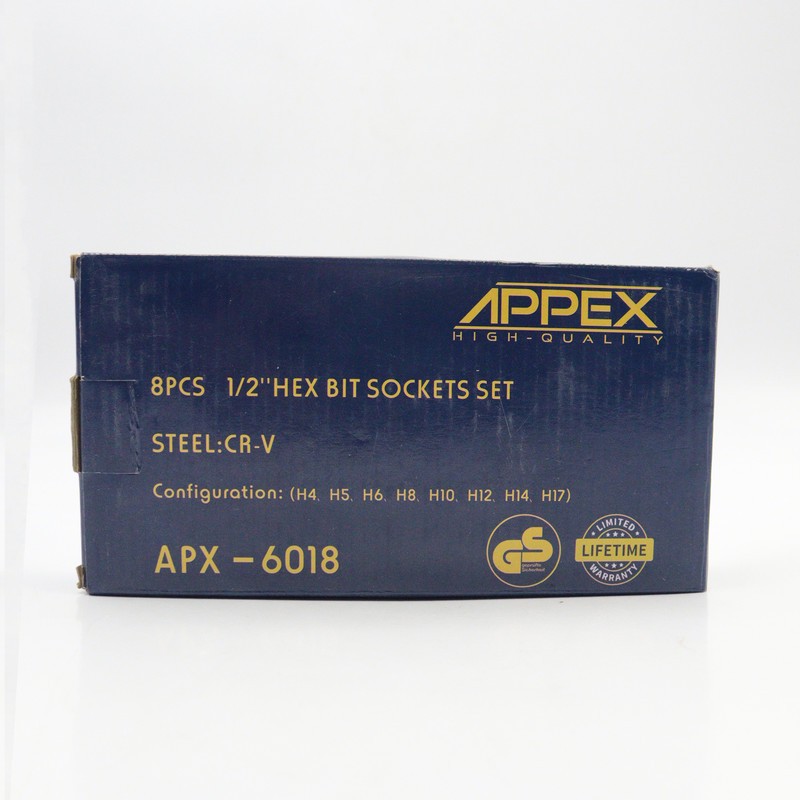 آلن بکس بیت خور اپکس مدل YP-APX-6018-1 2INCH مجموعه 8 عددی