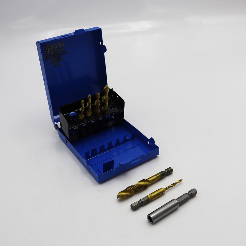 ست رابط و قلاویز بیت خور مدل وایکینگ کد YP-ALA-07 سایز 3-10 میلیمتر مجموعه 7 عددی