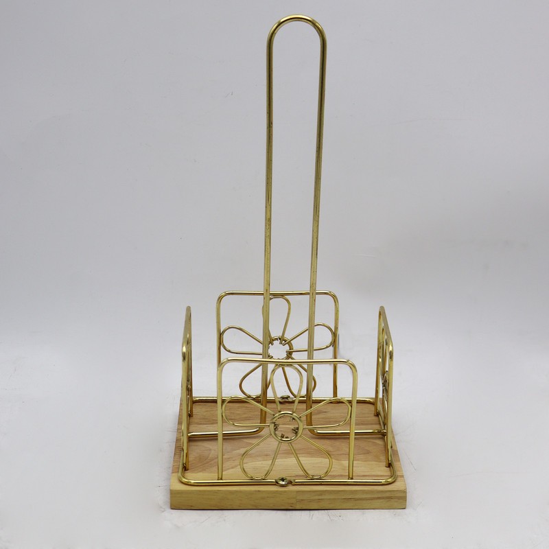 نگهدارنده دستمال کاغذی مدل مربعی گل دار کد YP-MORABAEI-FLZ-30CM