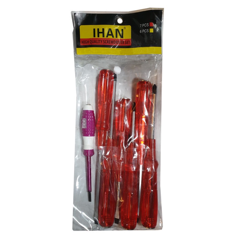 مجموعه 7 عددی پیچ گوشتی آیهان مدل YP07