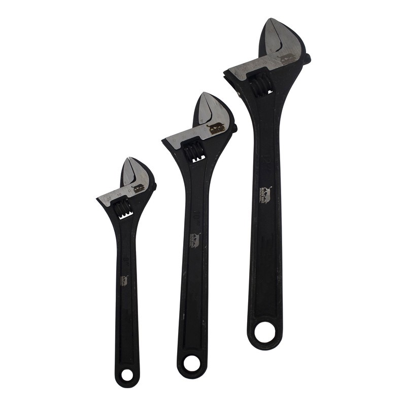 آچار فرانسه مدل بلک بول کد YPTM-8-10-12 INCH مجموعه 3 عددی
