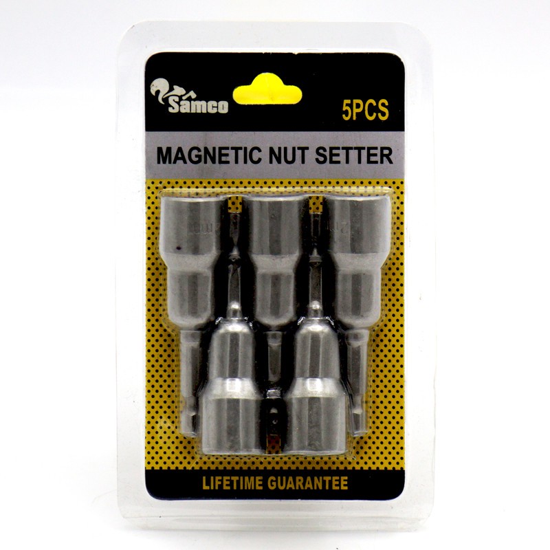 بکس سر دریلی سامکو مدل YP-MAGNETIC-12MM مجموعه 5 عددی