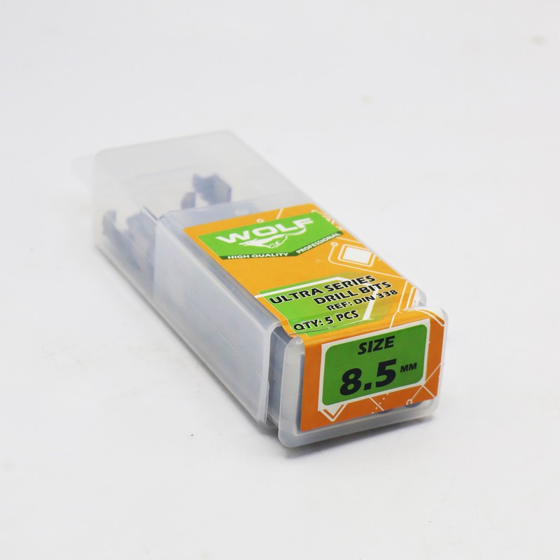 مته آهن ولف مدل اولترا کد YP-08.5MM سایز 8.5 میلی متر مجموعه 5 عددی