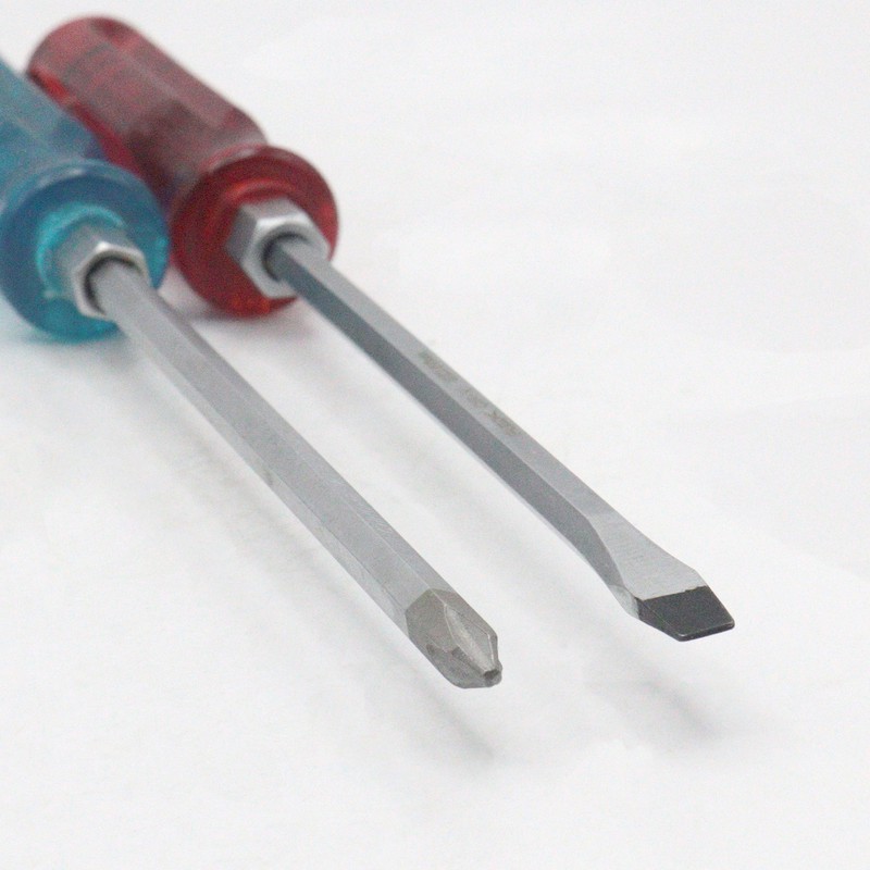 پیچ گوشتی ضربه خور مدل YP-2SO 4SO-BS REX-26CM مجموعه 2 عددی