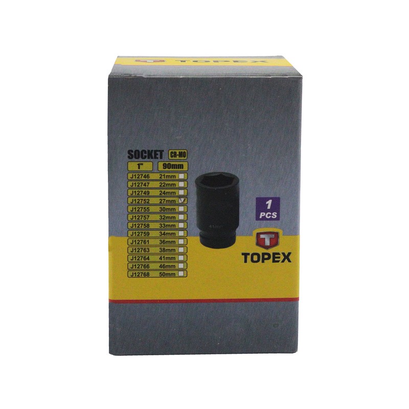 سری بکس تاپکس مدل YPB-1INCH سایز 27 میلی متر