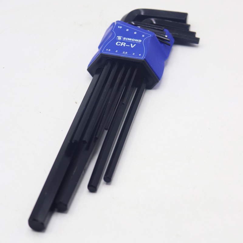 آچار آلن شش گوش سیموند کد YP-00367-9PCS مجموعه 9 عددی