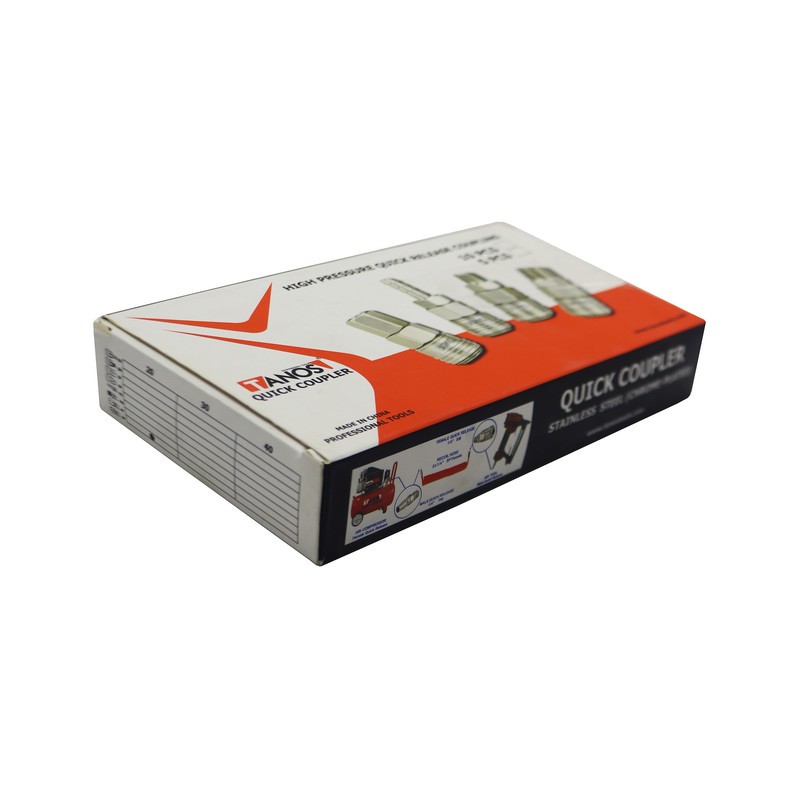 کوپلینگ تانوس مدل مهره ای کد YP-20PP-1 4 مجموعه 10 عددی