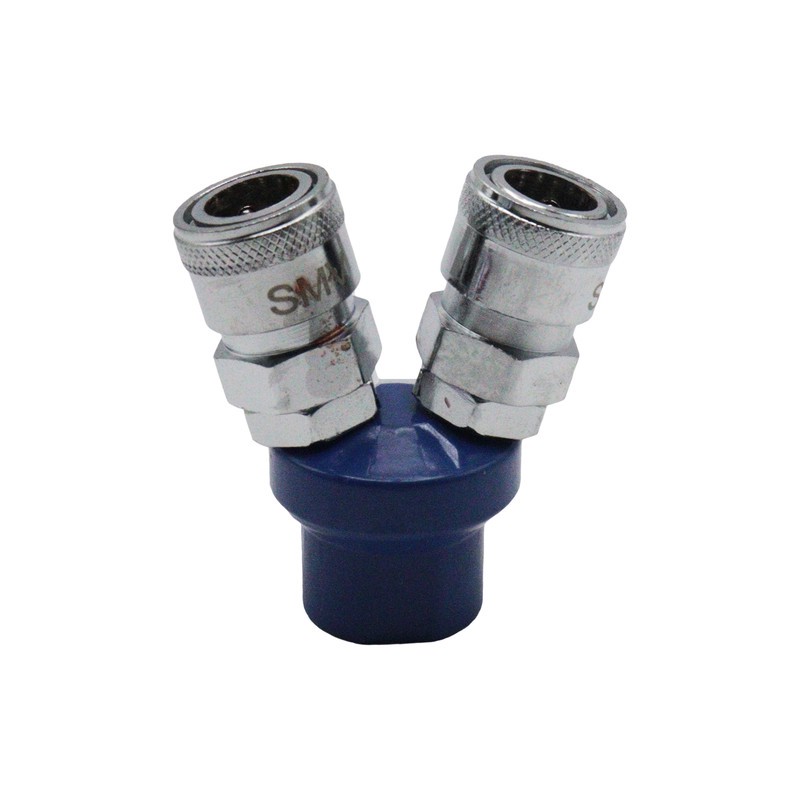کوپلینگ کوییک کوپلر مدل دو راهی کد YP-2-PASS 6.5CM