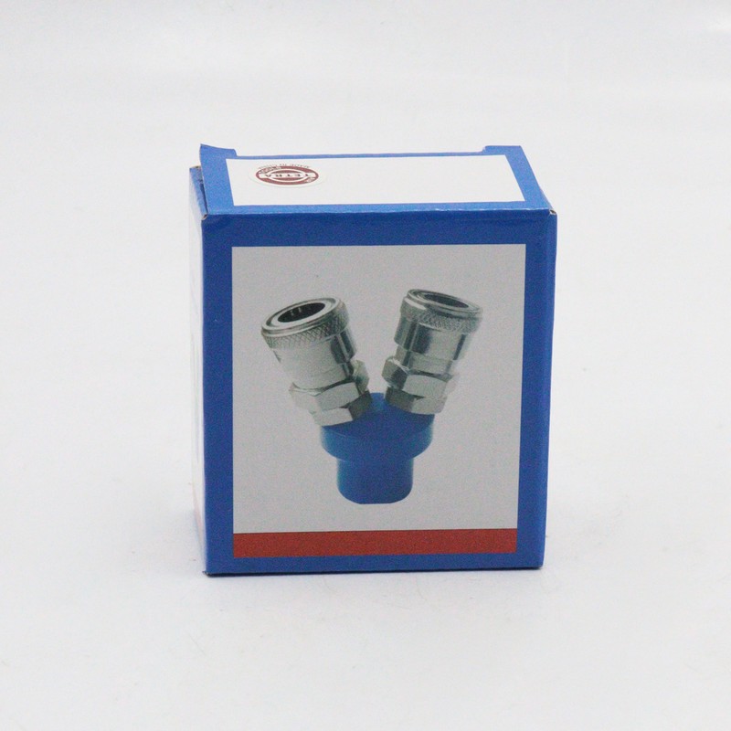 کوپلینگ کوییک کوپلر مدل دو راهی کد YP-2-PASS 6.5CM