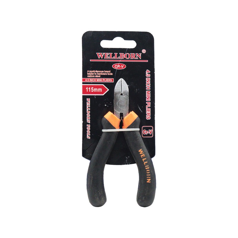 انبر سیم چین ولبورن مدل YP-MINI-ELECTRONI-115MM سایز 4.5 اینچ