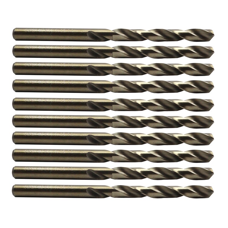 مته کبالت ام زد مدل YP-HSS-SIZE6.5. سایز6.5میلی متر مجموعه 10 عددی