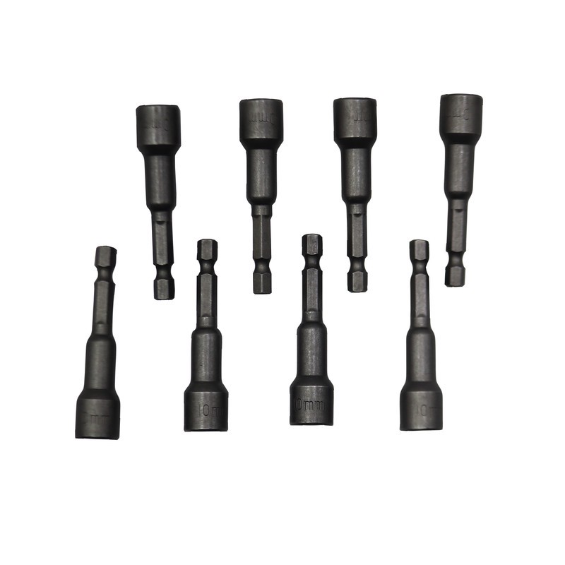 بکس سر دریلی ساشا مدل YP-H10M 65MM سایز 10 میلی متر مجموعه 8 عددی