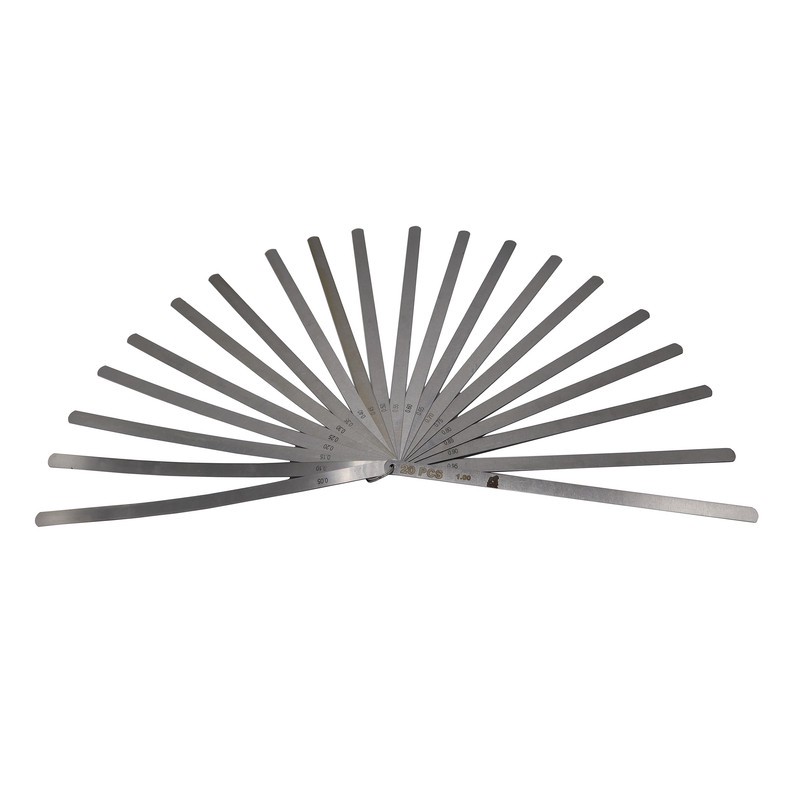 آچار فیلر مدل گوریلا کد YP-BOLAND-30CM مجموعه 20 عددی