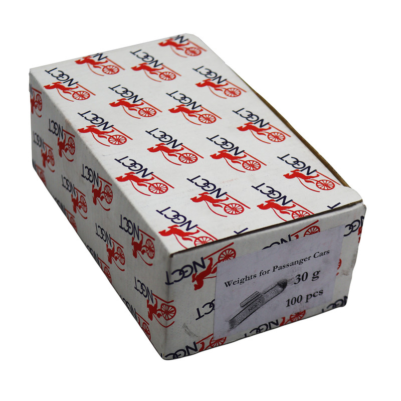 سرب بالانس لاستیک ان جی سی تی مدل گیره ای کد YP-30GR مجموعه 100عددی