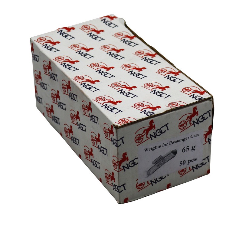 سرب بالانس لاستیک ان جی سی تی مدل گیره ای کد YP-65GR مجموعه 50 عددی