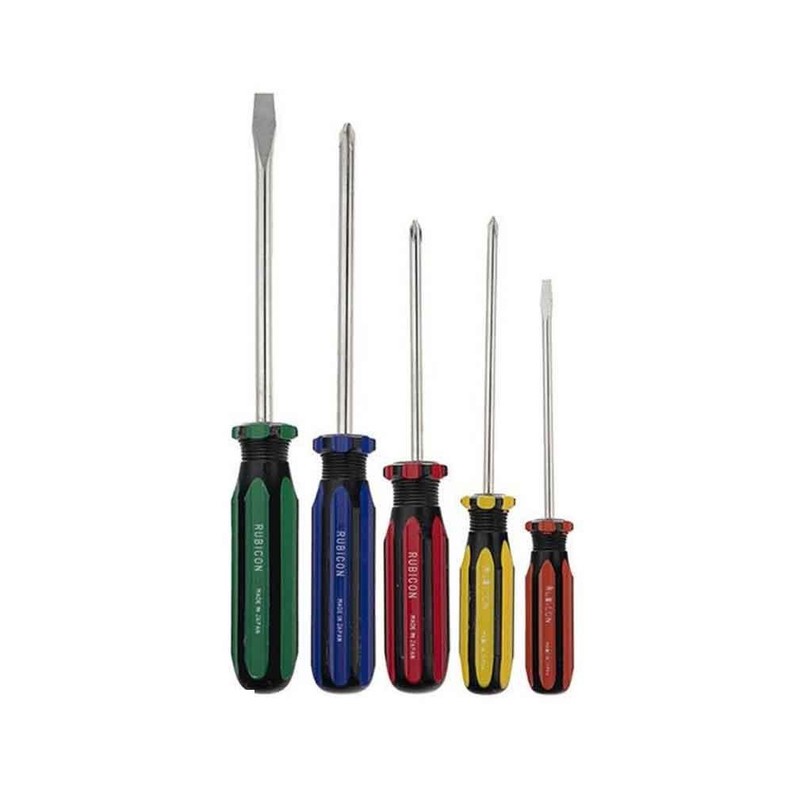 پیچ گوشتی روبیکون مدل RUBIN-JAPAN-500 مجموعه 5 عددی