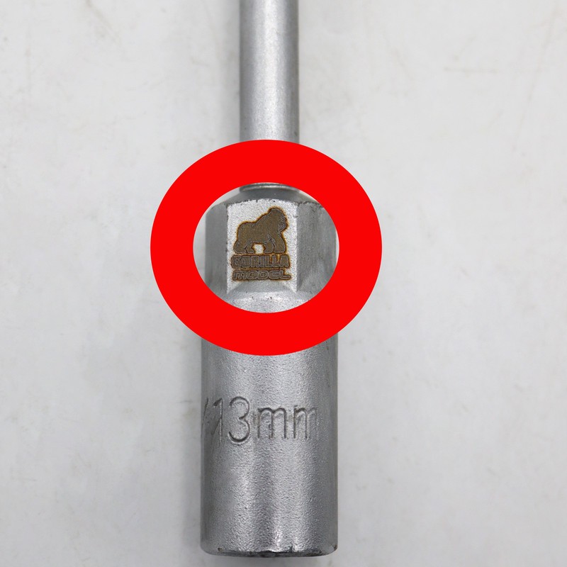 آچار بکس مدل گوریلا کد YP-DASTE VARNISHI-013MM سایز 13 میلی متر