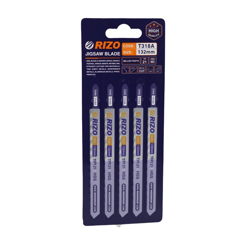 تیغه اره عمودبر ریزو مدل YPB-METAL-T318A 132MM مجموعه 5 عددی