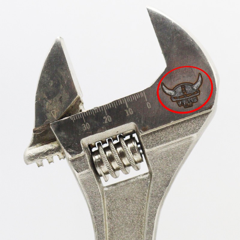 آچار فرانسه مدل وایکینگ کد YP-ROKESHDAR-300MM سایز 12 اینچ