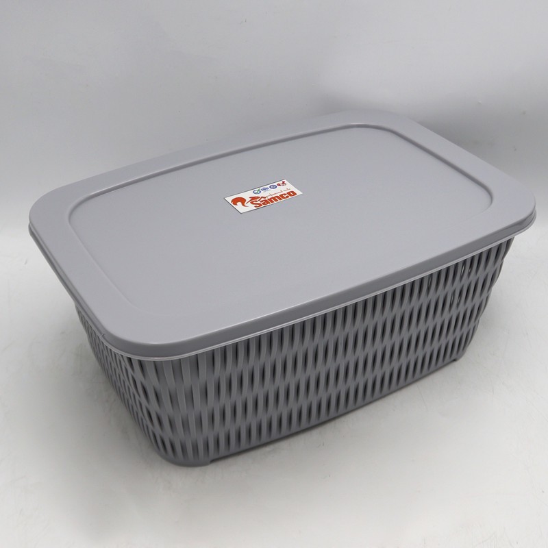 سبد آشپزخانه مدل درب دار طرح مستطیل کد YP-SIZE1-33.5CM
