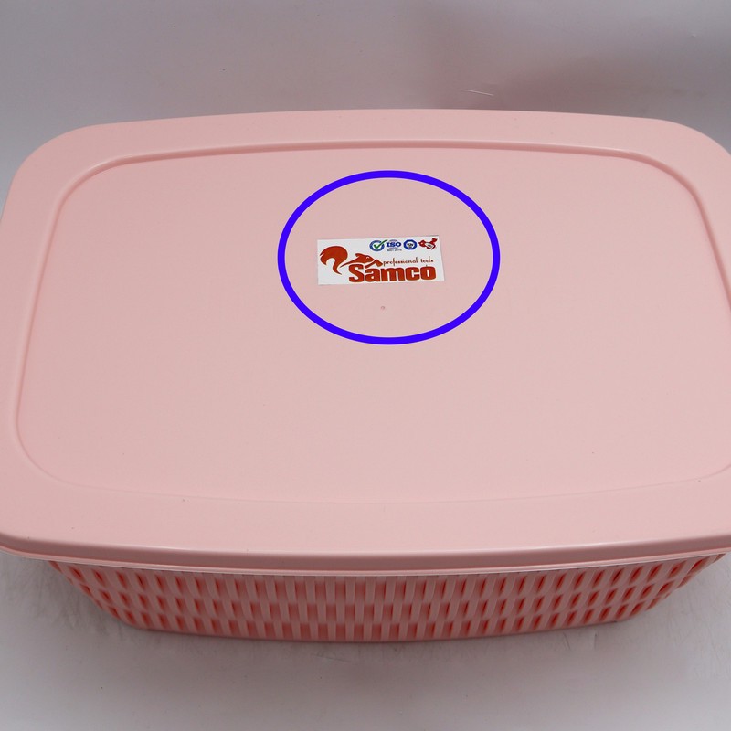 سبد آشپزخانه مدل درب دار طرح مستطیل کد YP-SIZE1-33.5CM