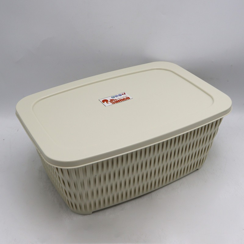 سبد آشپزخانه مدل درب دار طرح مستطیل کد YP-SIZE1-33.5CM