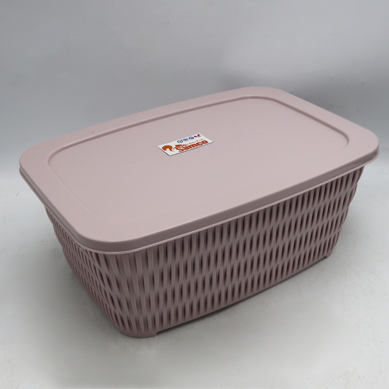 سبد آشپزخانه مدل درب دار طرح مستطیل کد YP-SIZE1-33.5CM