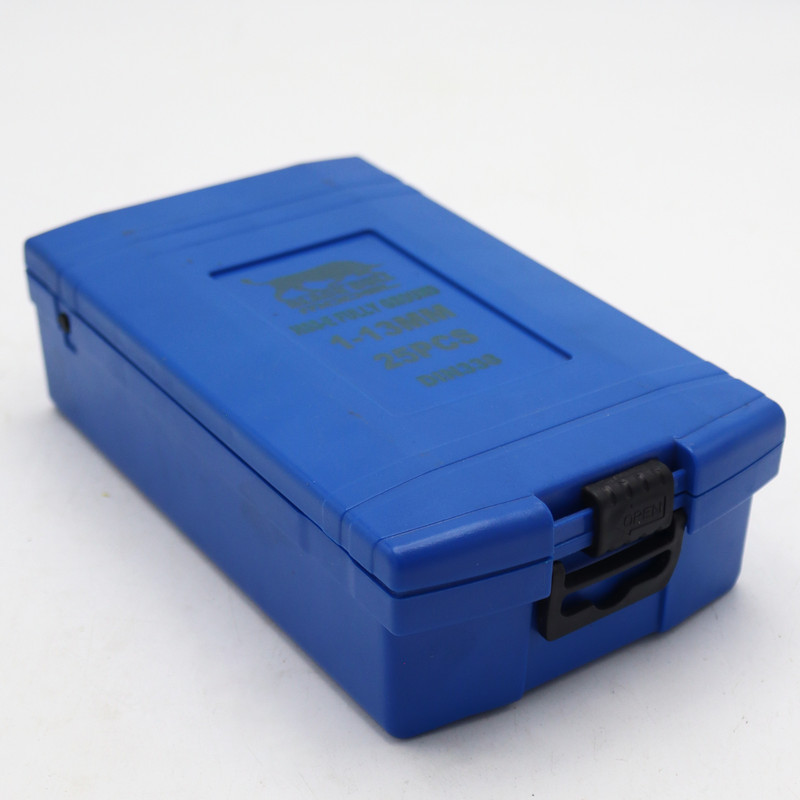 مته آهن مدل بلک بول کد YP-HSS-E-1-13MM مجموعه 25 عددی