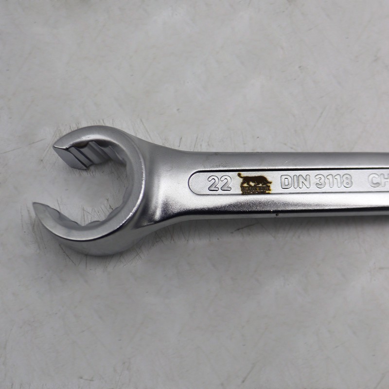 آچار دو سر رینگی مدل بلک بول کد YP-CHAKDAR-20.5CM سایز 19-22 میلیمتر