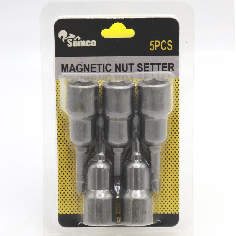 بکس سر دریلی سامکو مدل YP-MAGNETIC-13MM مجموعه 5 عددی