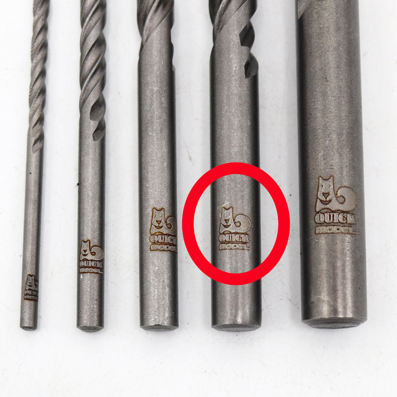 مته الماسه مدل کوییک کد YP-AL-GRANITE-STEEL-4-6-8-10-14MM سایز 4-14 میلیمتر مجموعه 5 عددی