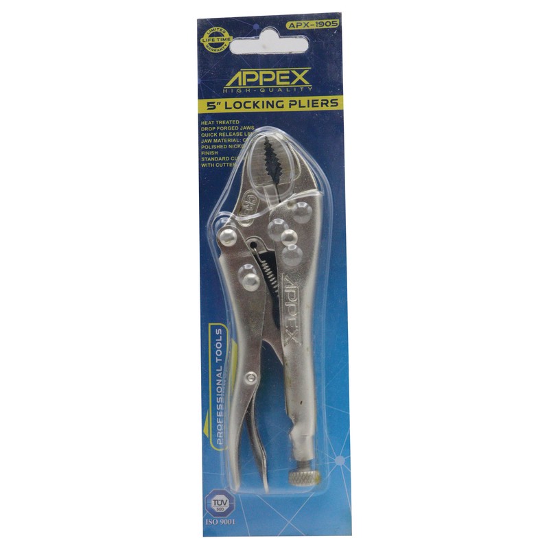 انبر قفلی اپکس مدل YP-APX-1905-125MM سایز 5 اینچ