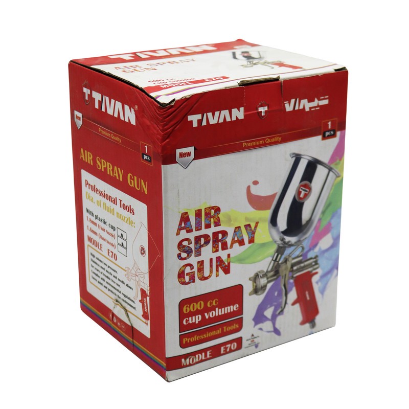 پیستوله رنگ تیوان مدل YP-E70-600CC 1.8MM