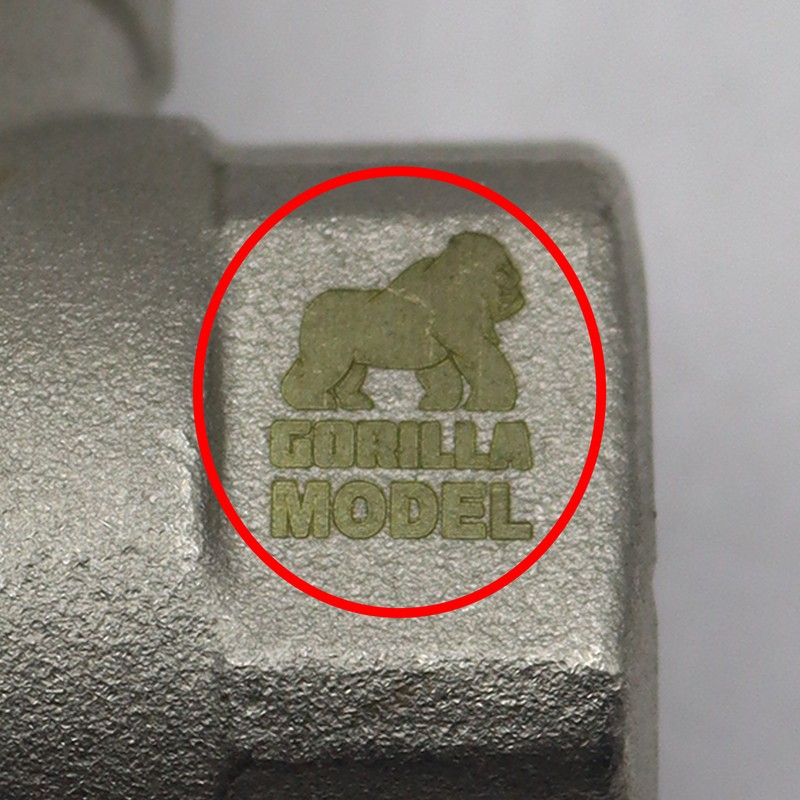 شیر یکطرفه کمپرسور باد صنعتی گوریلا کد YPB-1INCH-30MM