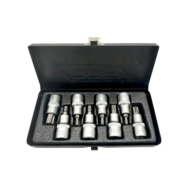 آچار آلن بکس ستاره ای اپکس مدل AJ-APX-6028 مجموعه 8 عددی