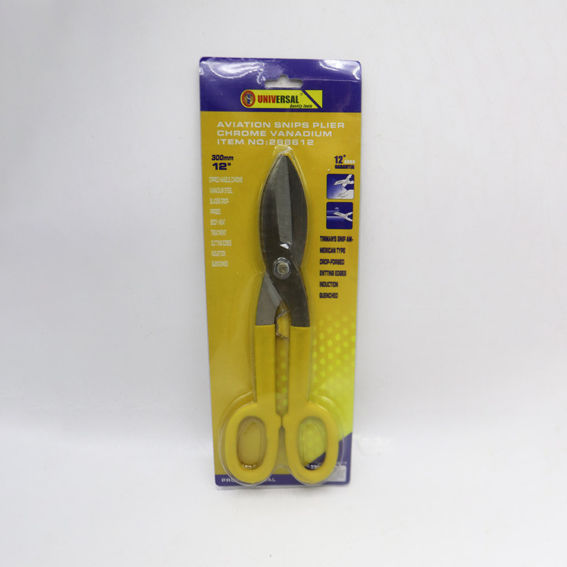 قیچی ورق بر بونیورسال مدل دسته عینکی کد YP-288612-12INCH سایز 12 اینچ