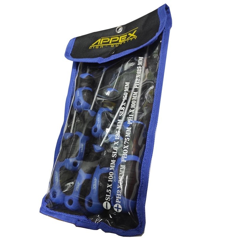 پیچ گوشتی اپکس مدل YP-APX-1102 مجموعه 7 عددی