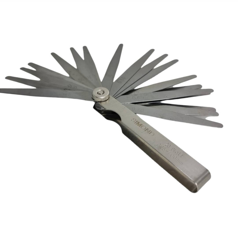 مجموعه 20 عددی آچار فیلر سایمند مدل S-10001