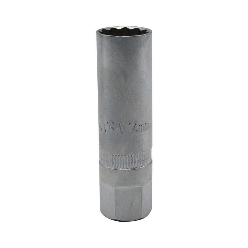 آچار بکس شمع تاپکس مدل YP-12PAR-3 8INCH سایز 14 میلی متر