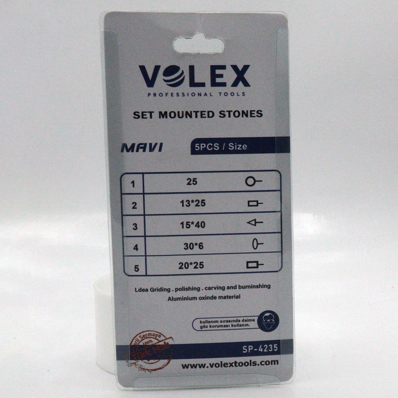سنگ انگشتی ولکس مدل YP-SP-4235 مجموعه 5 عددی