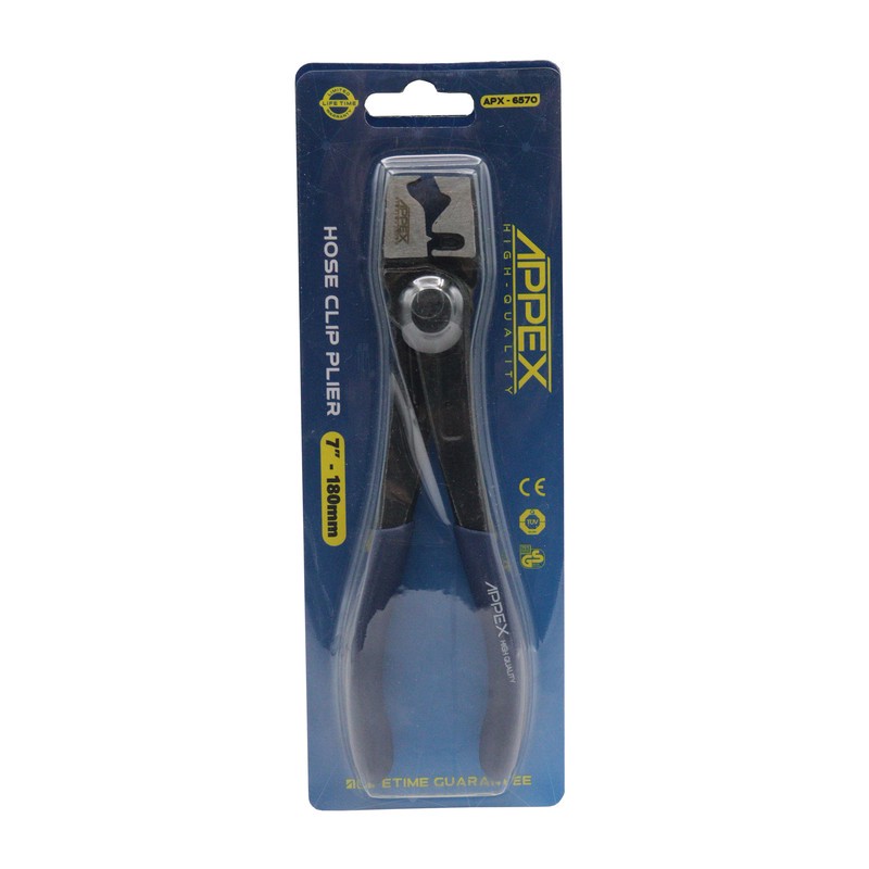 انبر بست شلنگ رادیاتور اپکس مدل YP-APX-6570-180MM سایز 7 اینچ