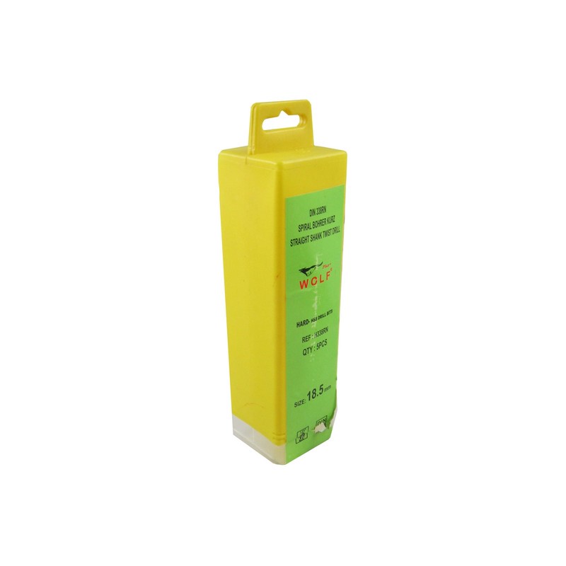 مته آهن ولف مدل HSS-19-18.5 کد 0999 سایز 18.5 میلیمتر