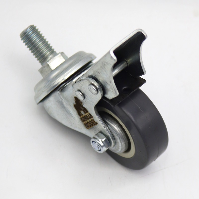 چرخ گردان ترمزدار مدل گوریلا کد YPT-LASTIKI-PICHI-50MM