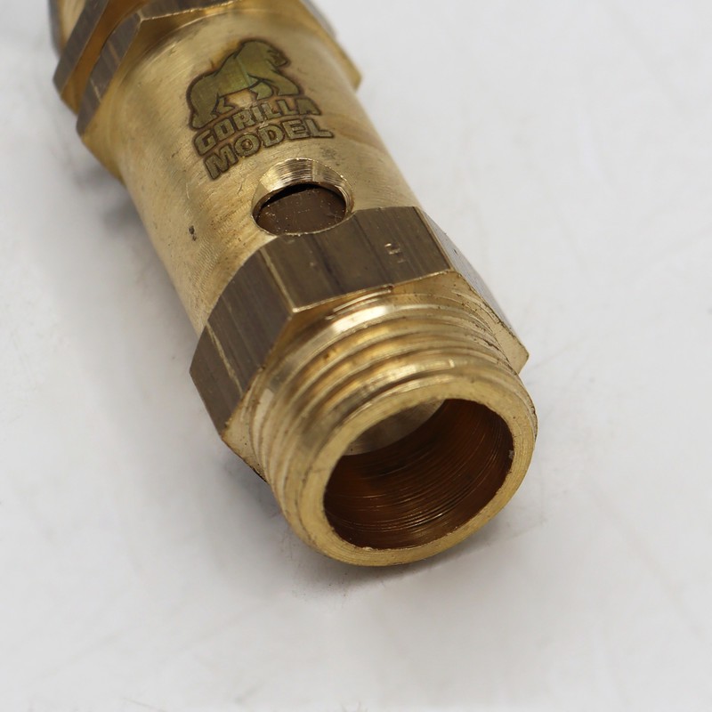 سوپاپ اطمینان کمپرسور باد مدل گوریلا کد YPB-REZVEH-1.2INCH سایز 1 2 اینچ