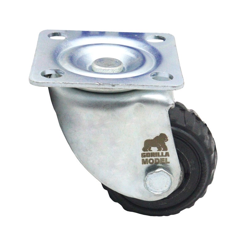 چرخ گردان مدل گوریلا کد YP-KAFI-LASTIKI-75MM